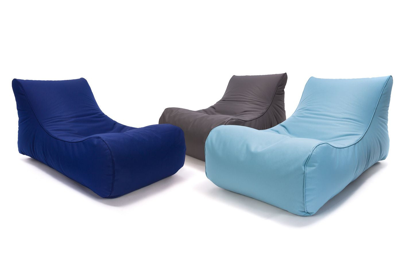 Pouf Poltrona Sacco Chaise Longue da Esterno Pouf a Sacco Lettino in Poliestere Waterproof