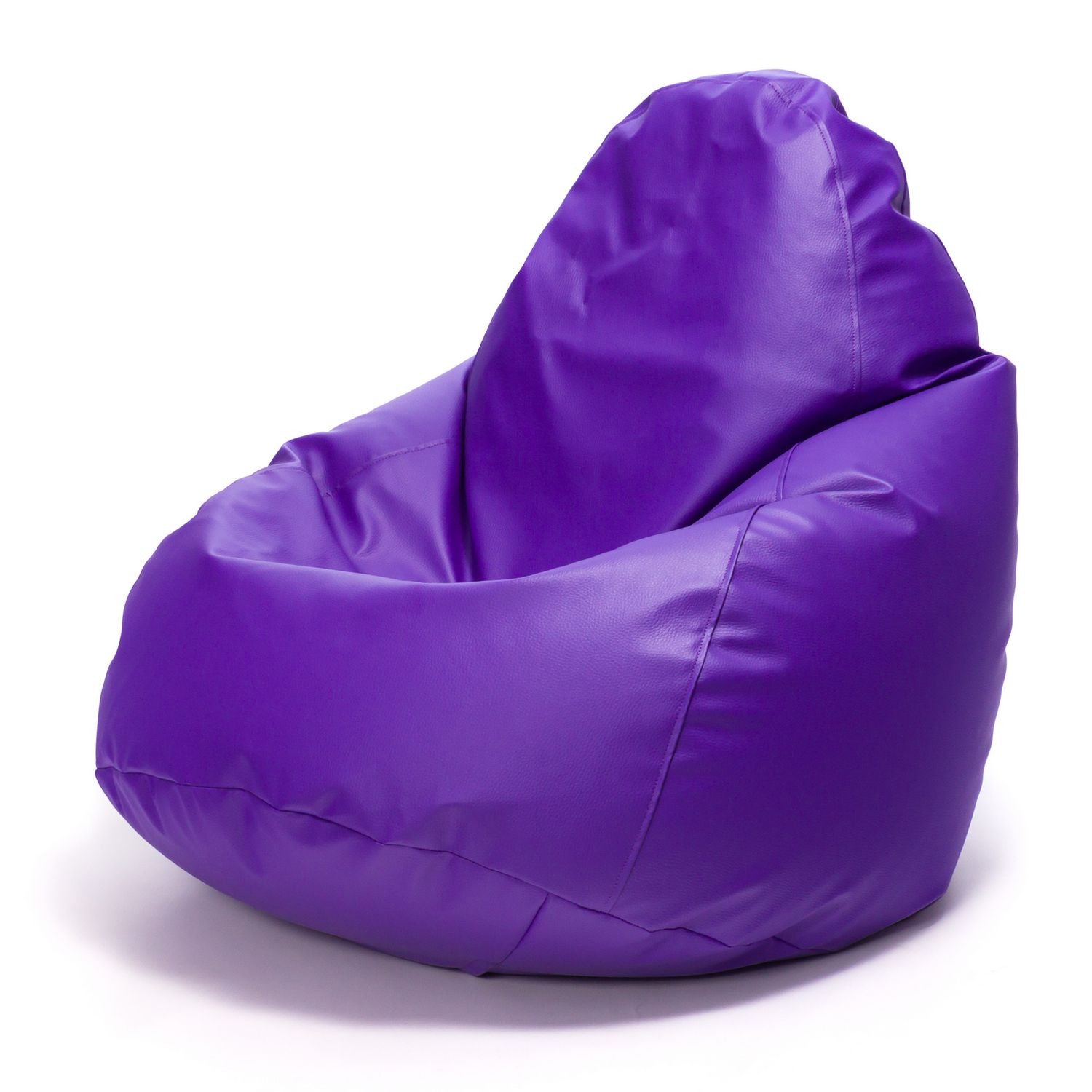 Pouf poltrona sacco fuzzy ecopelle