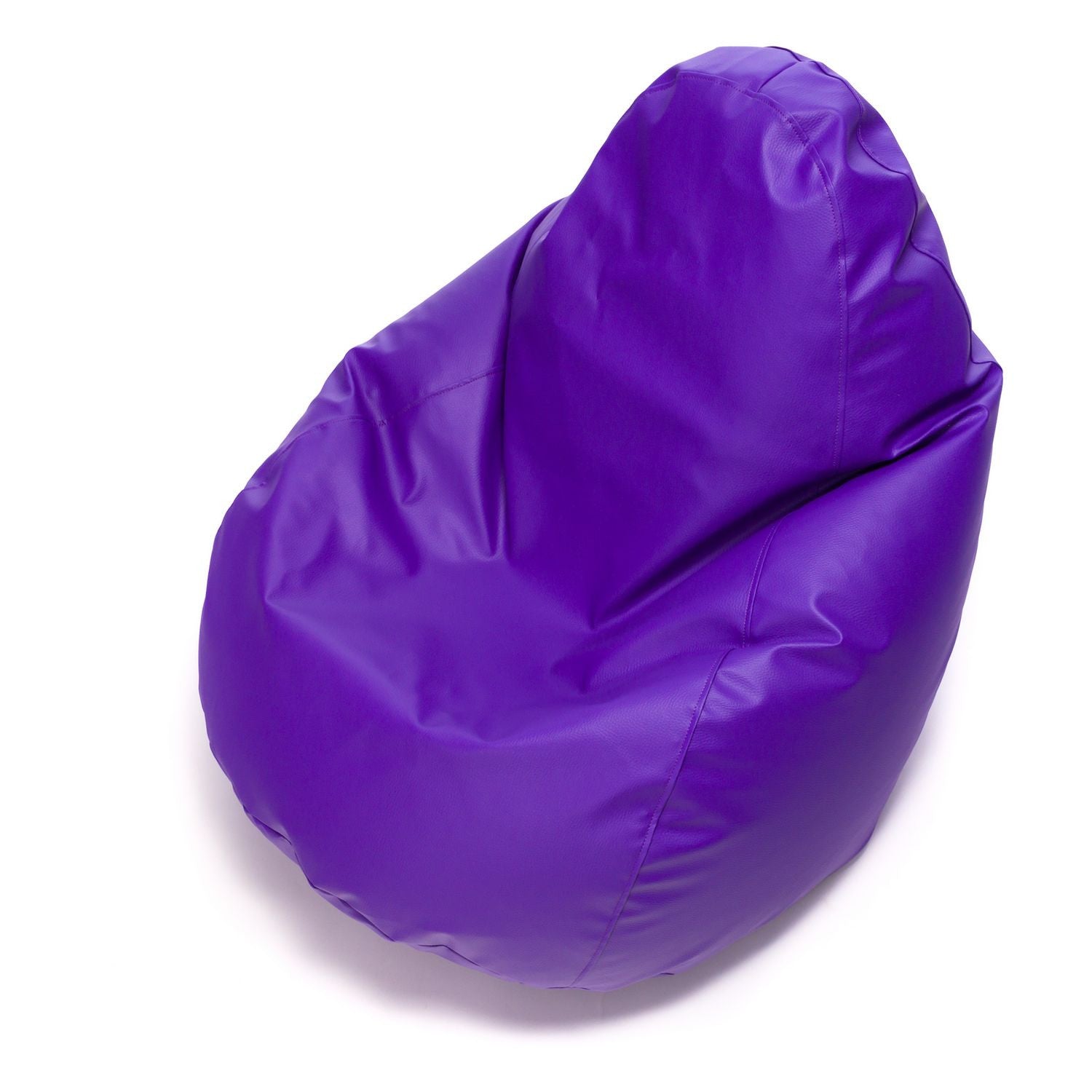 Pouf poltrona sacco fuzzy ecopelle