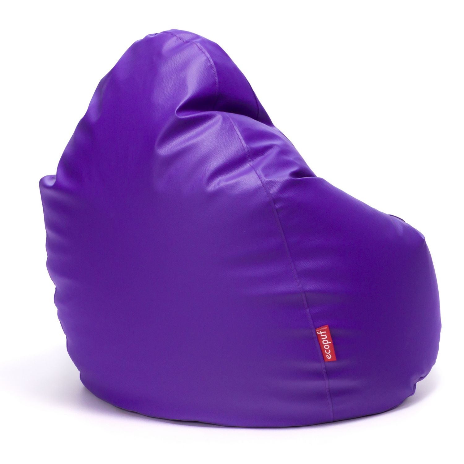 Pouf poltrona sacco fuzzy ecopelle