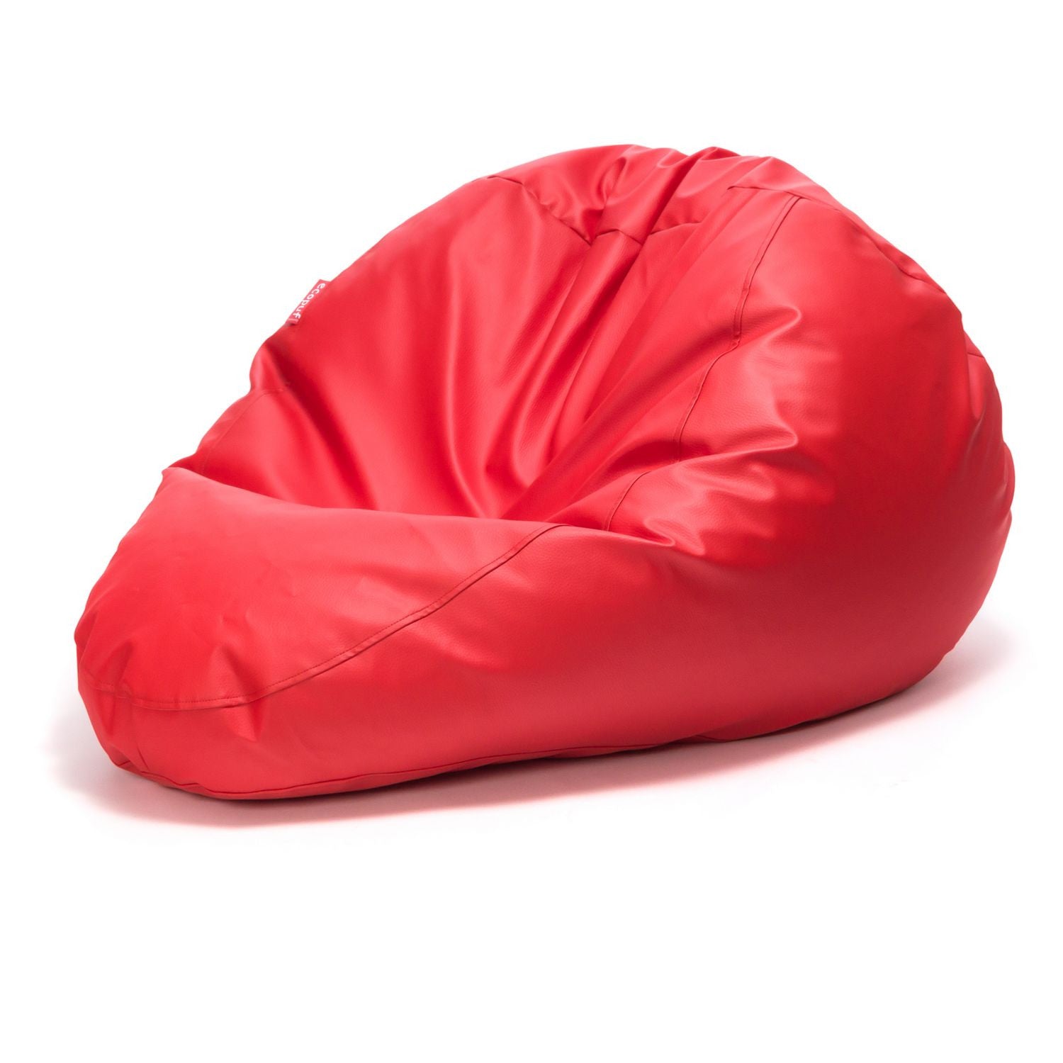 Pouf poltrona sacco fuzzy ecopelle