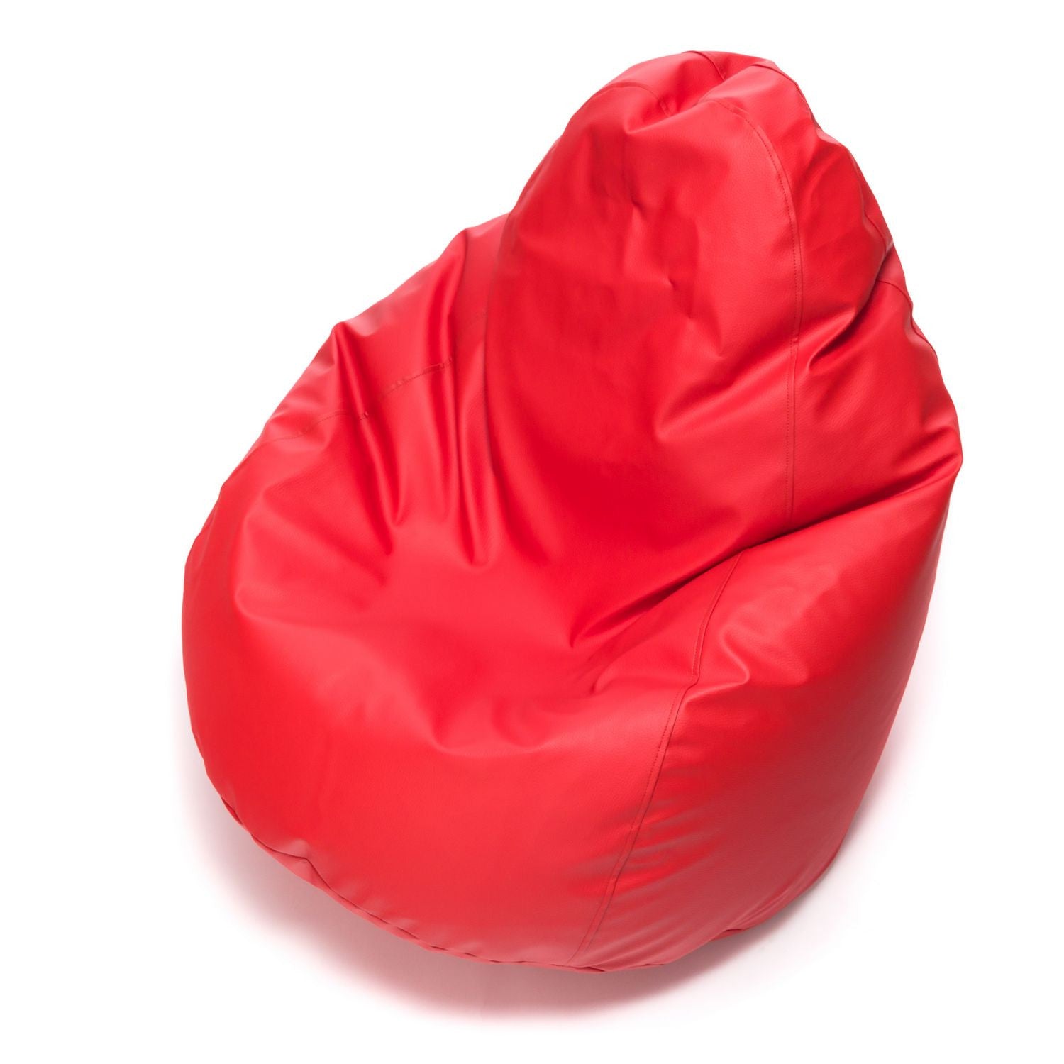 Pouf poltrona sacco fuzzy ecopelle