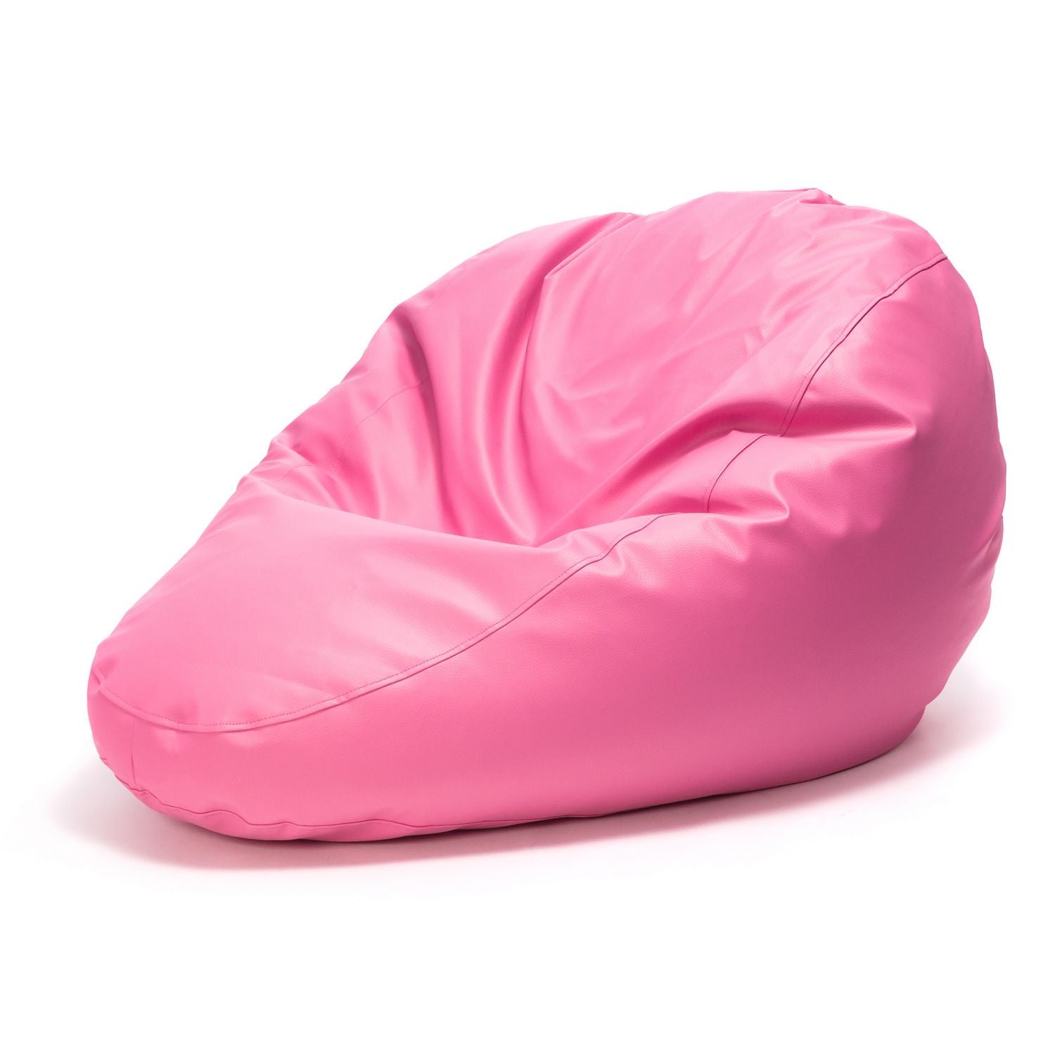 Pouf poltrona sacco fuzzy ecopelle