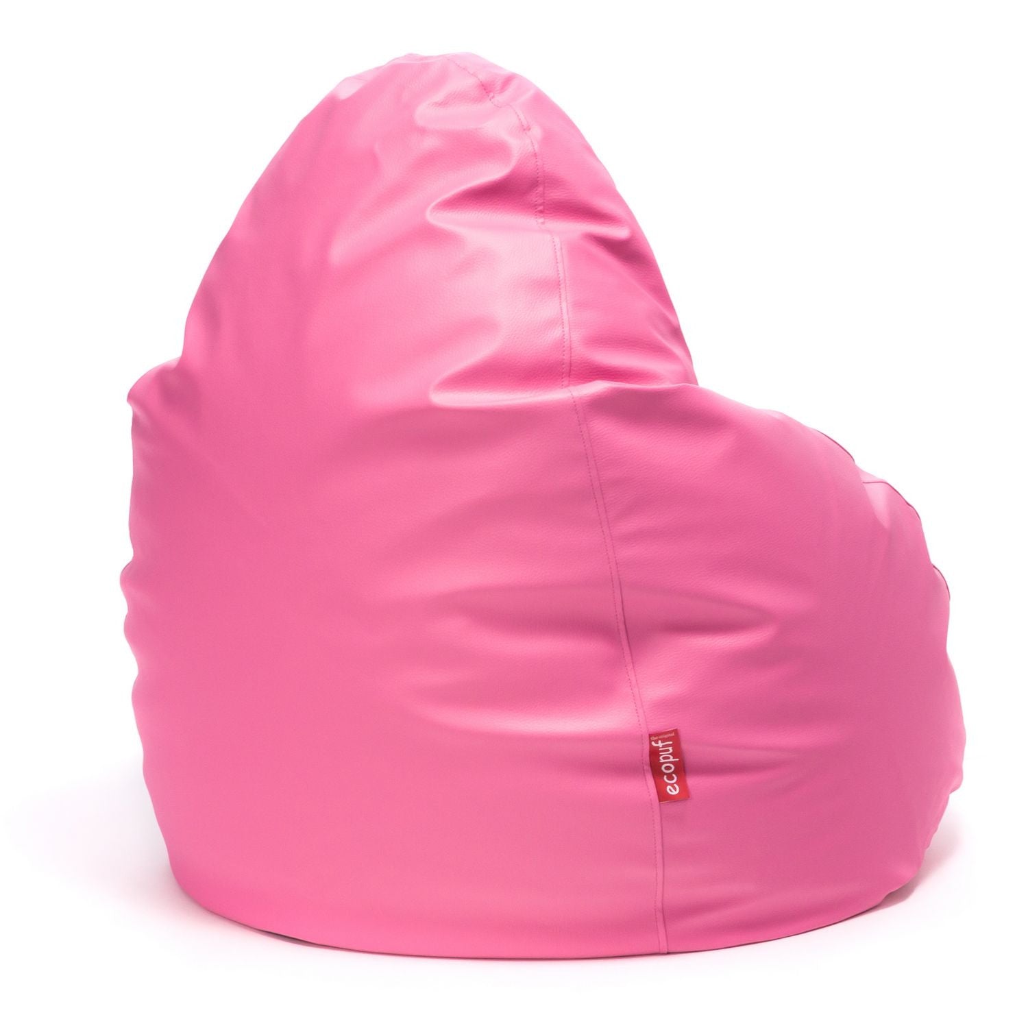 Pouf poltrona sacco fuzzy ecopelle