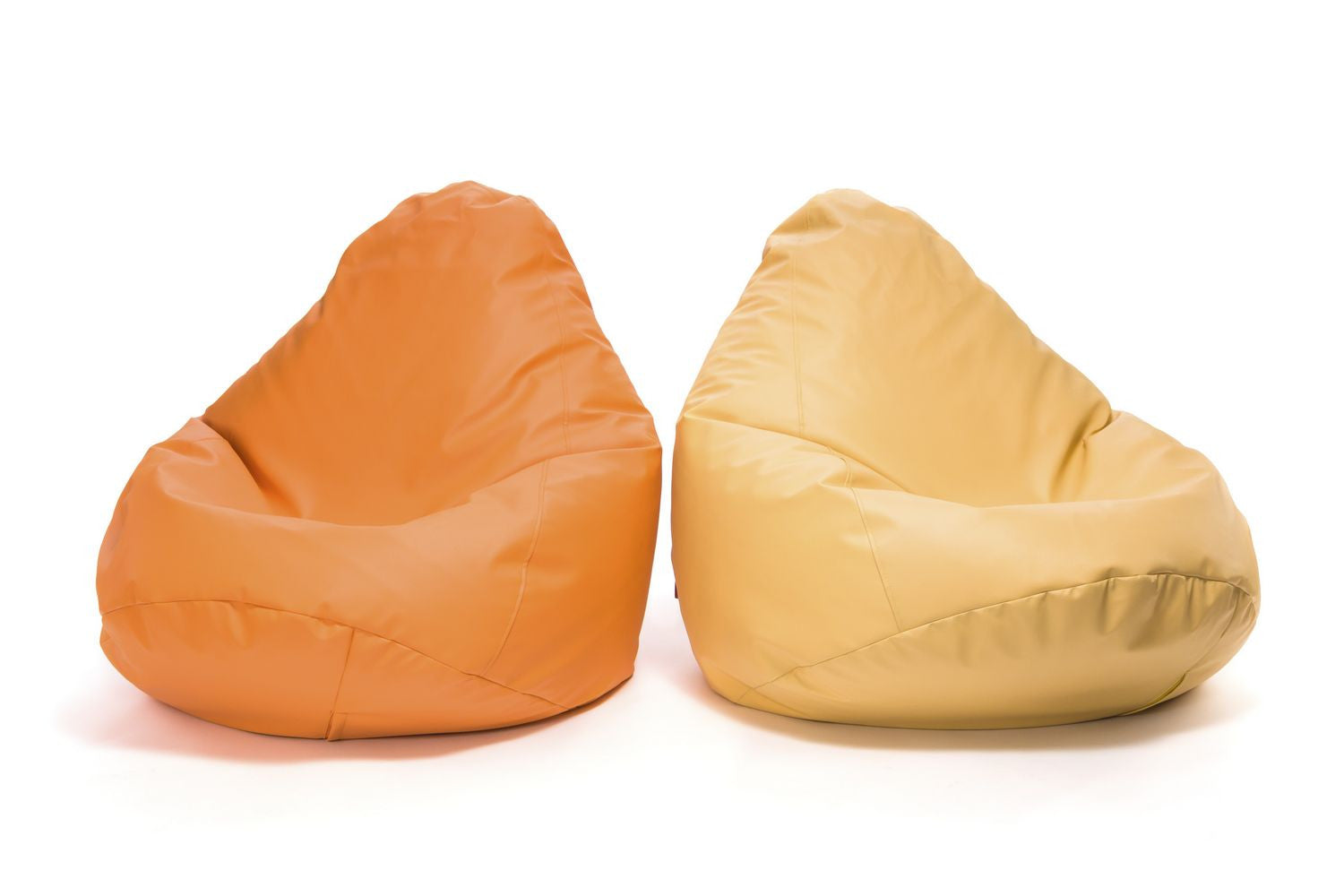 Pouf poltrona sacco fuzzy ecopelle