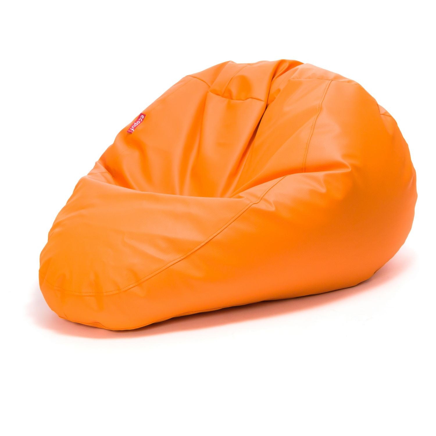 Pouf poltrona sacco fuzzy ecopelle