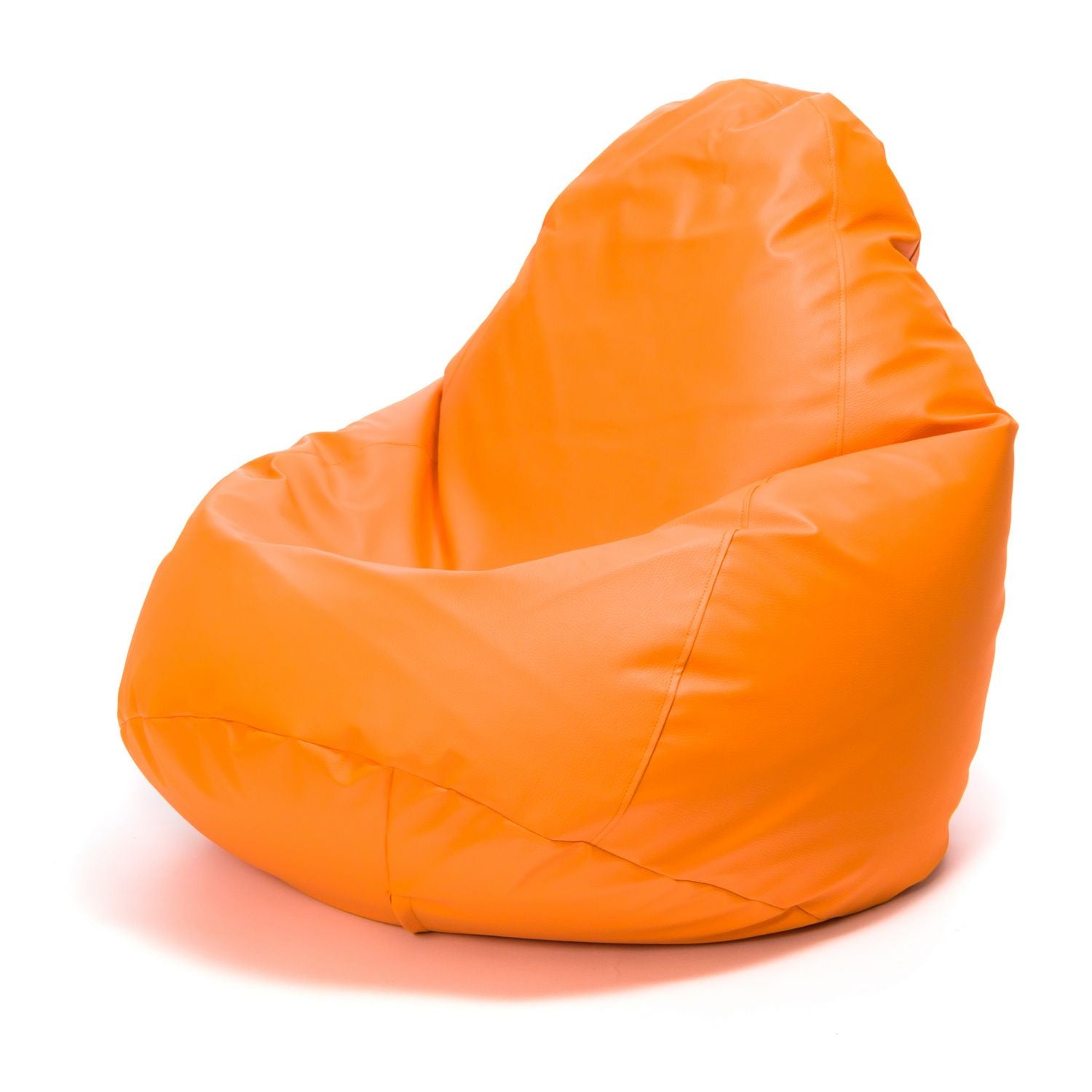 Pouf poltrona sacco fuzzy ecopelle