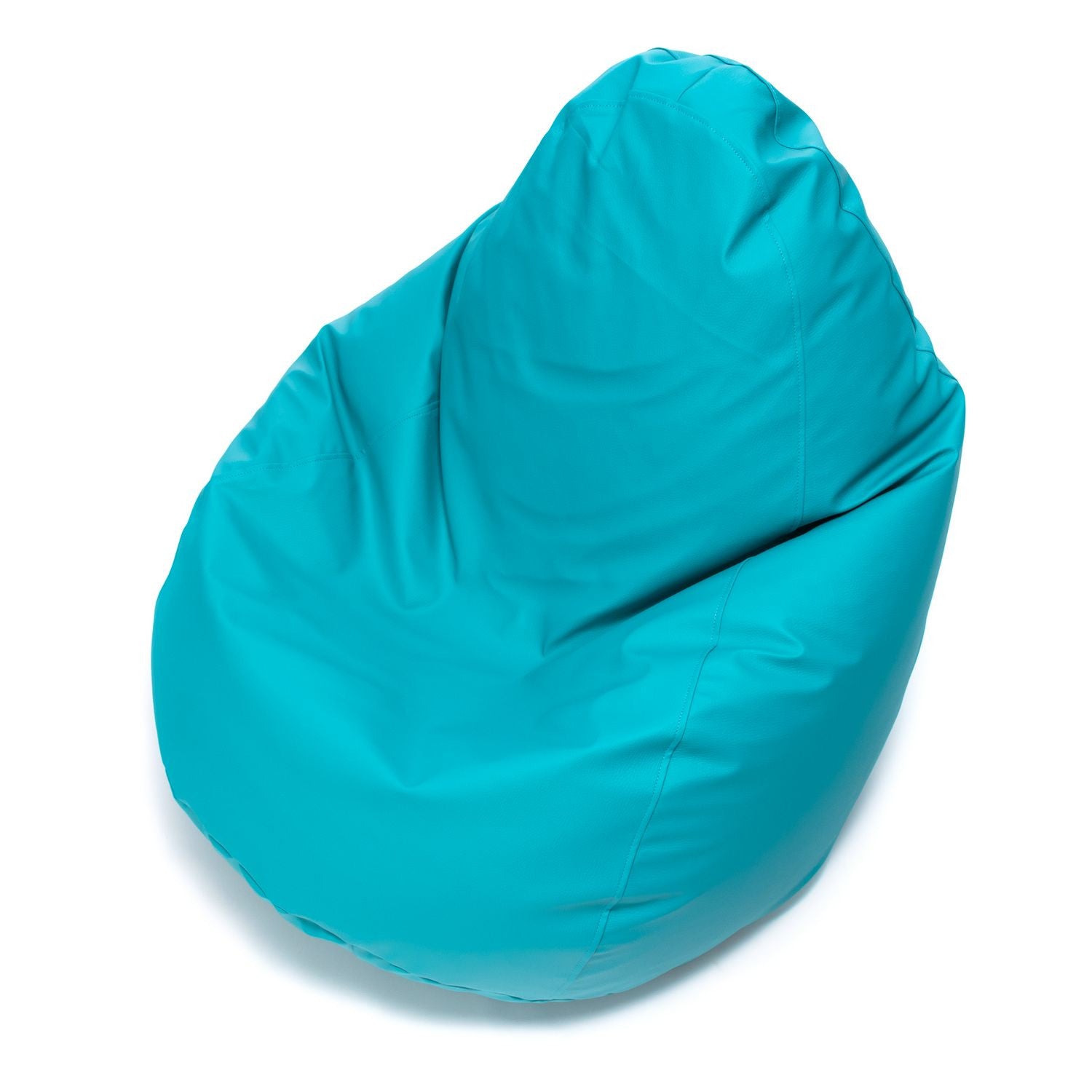 Pouf poltrona sacco fuzzy ecopelle