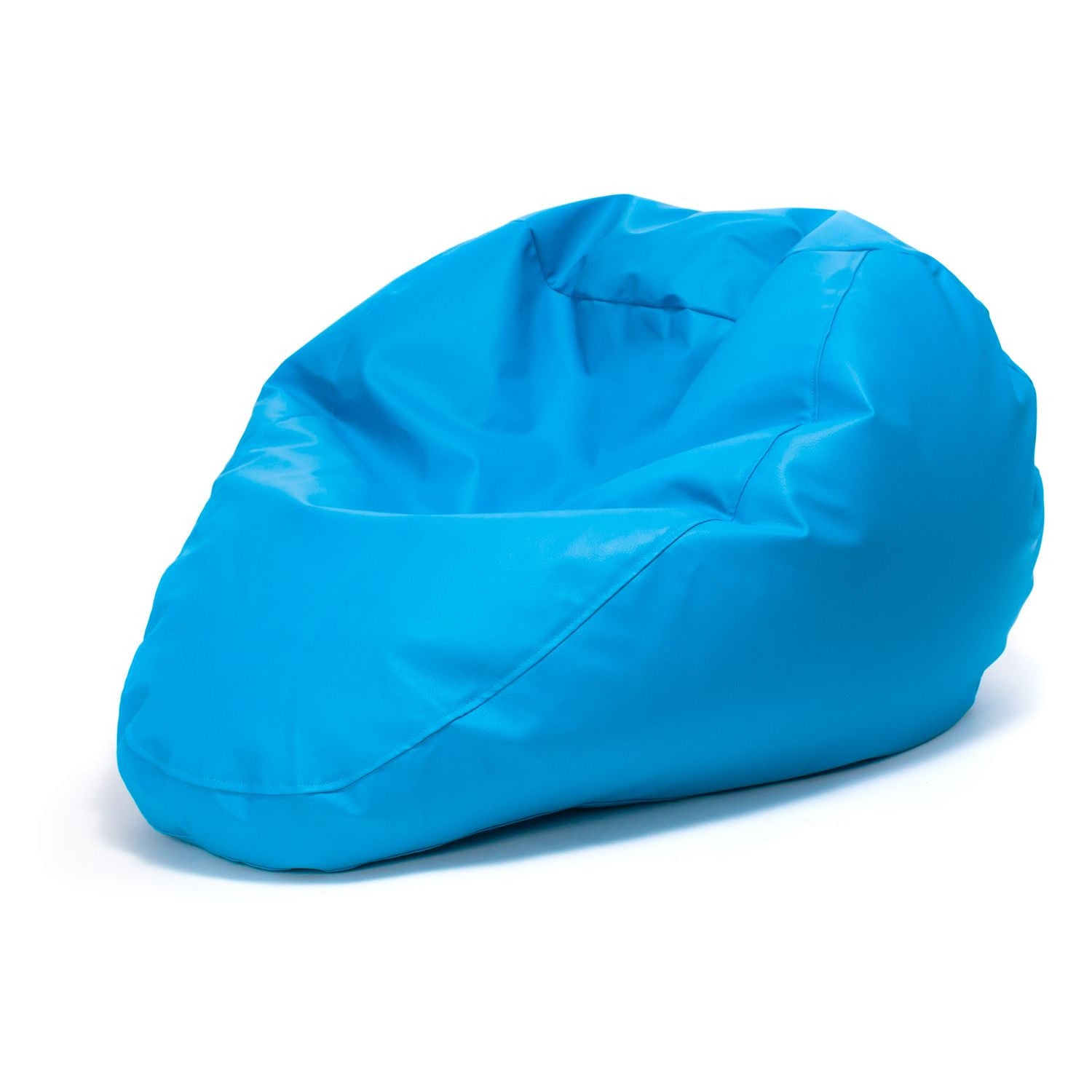 Pouf poltrona sacco fuzzy ecopelle