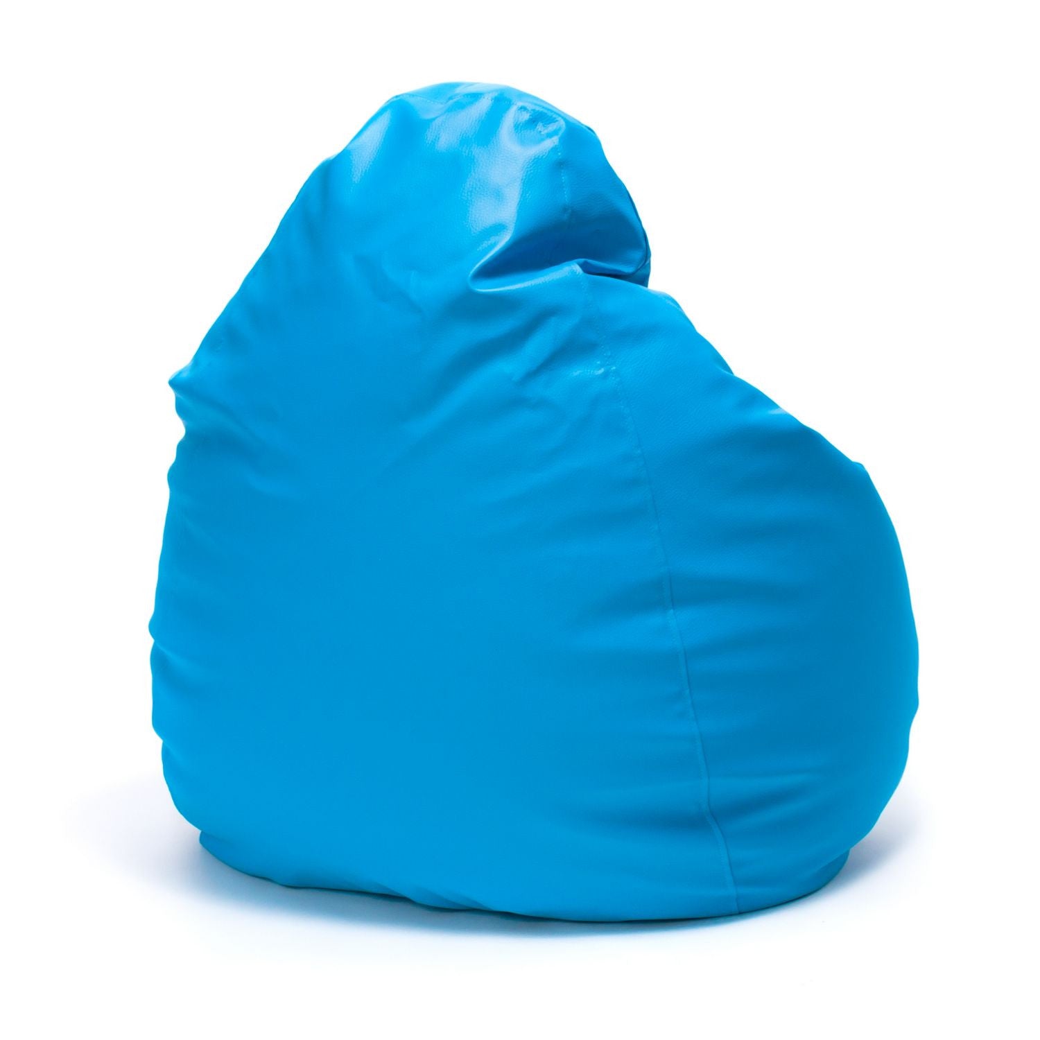 Pouf poltrona sacco fuzzy ecopelle