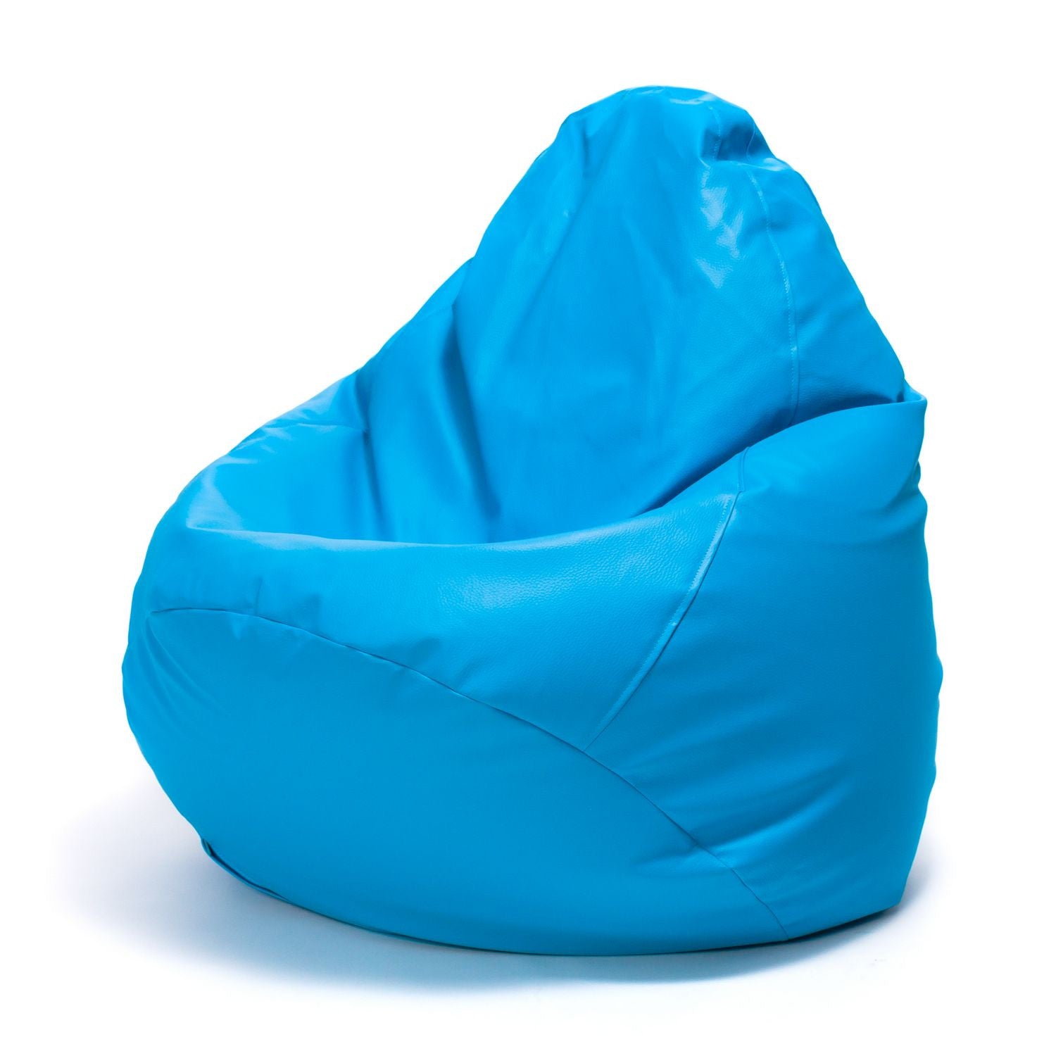 Pouf poltrona sacco fuzzy ecopelle