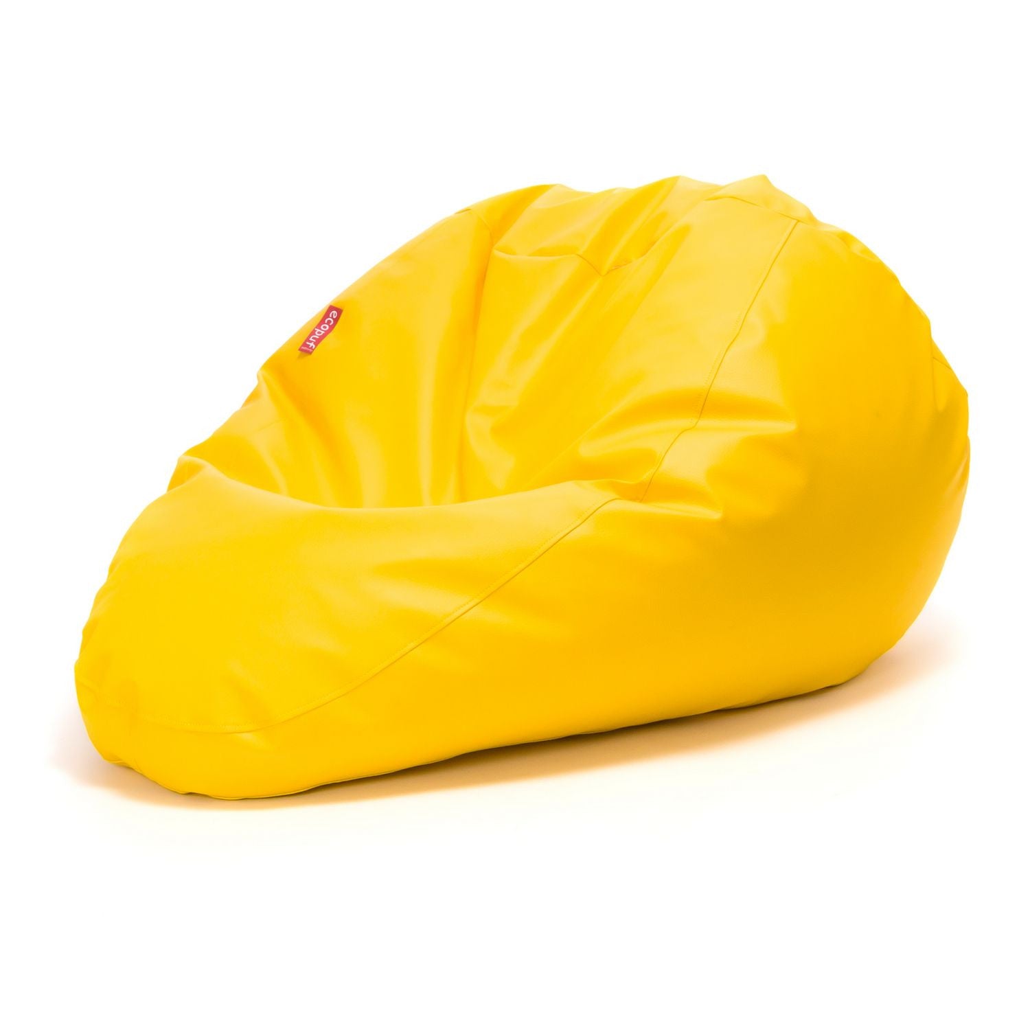 Pouf poltrona sacco fuzzy ecopelle