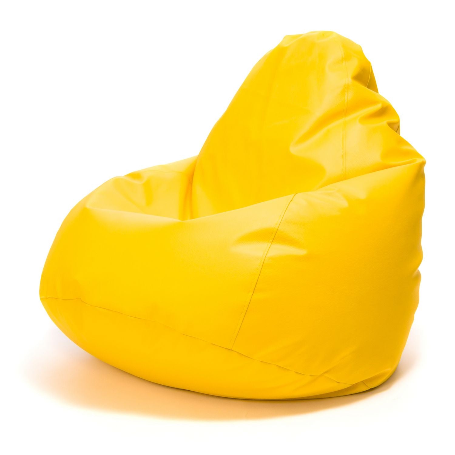 Pouf poltrona sacco fuzzy ecopelle
