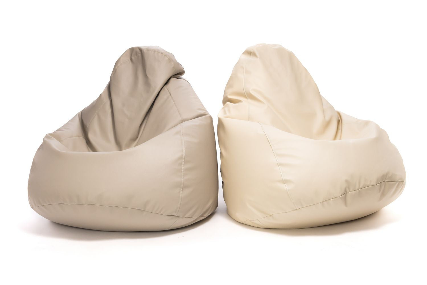 Pouf poltrona sacco fuzzy ecopelle