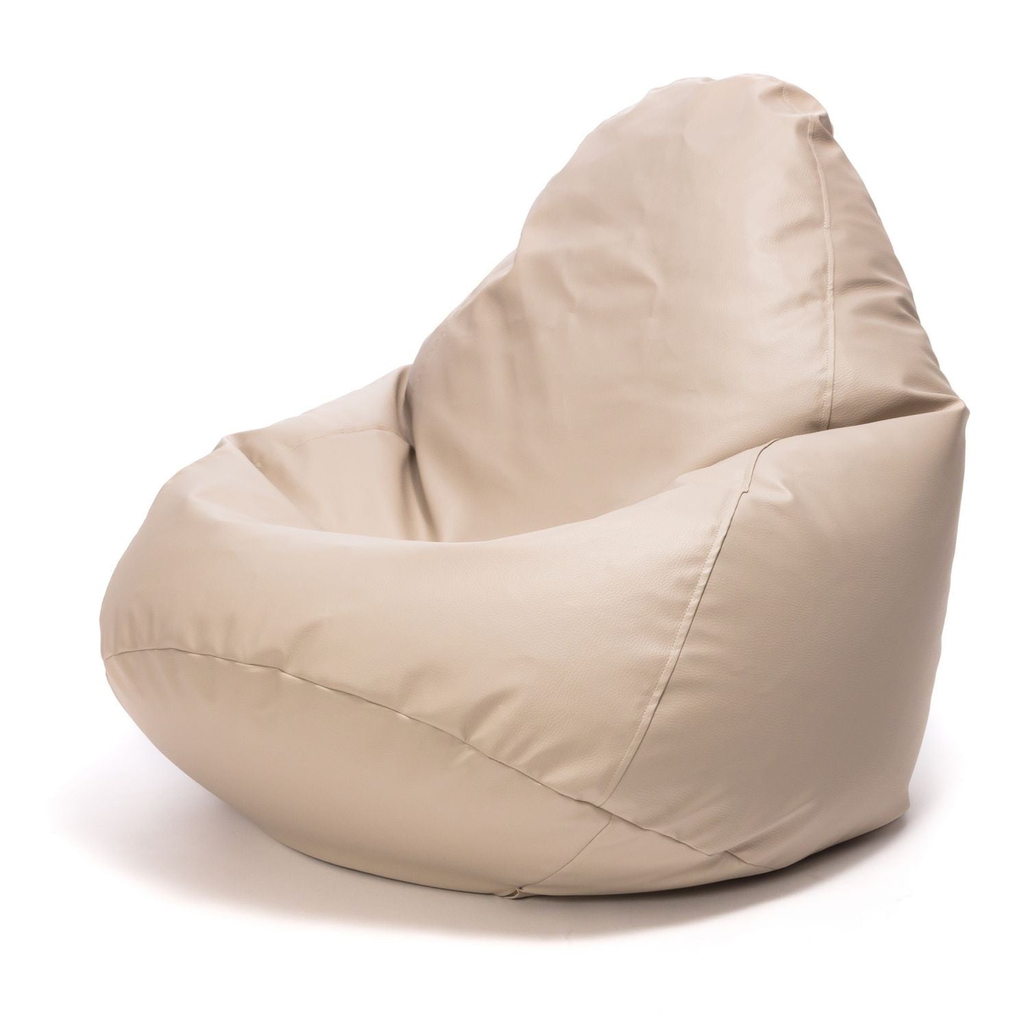 Pouf poltrona sacco fuzzy ecopelle