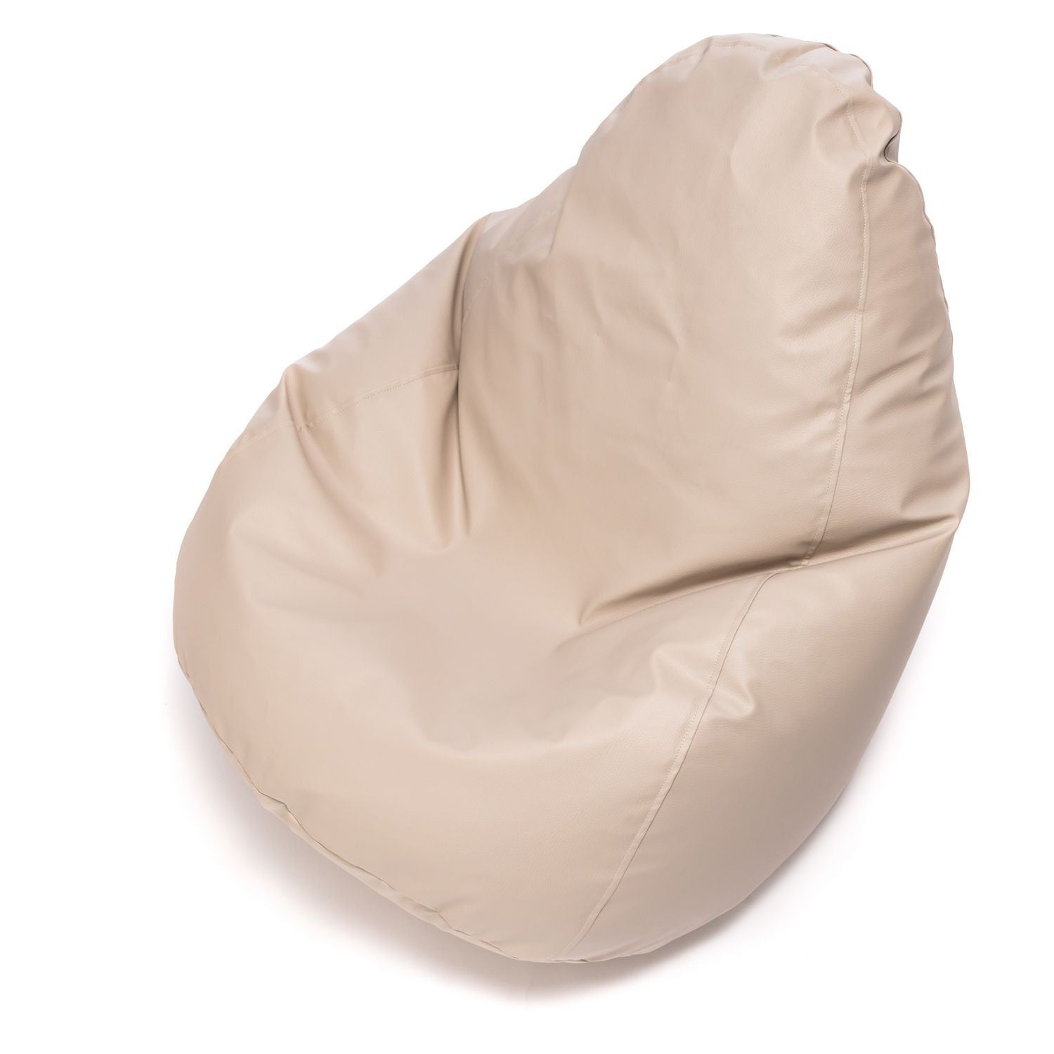 Pouf poltrona sacco fuzzy ecopelle