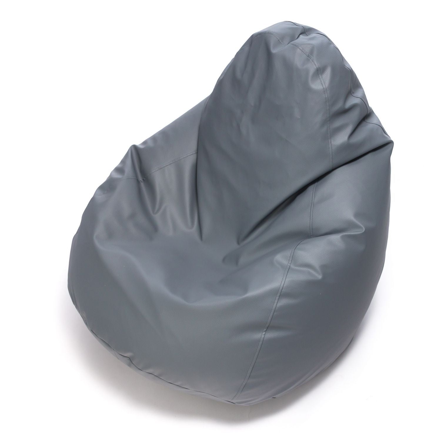 Pouf poltrona sacco fuzzy ecopelle