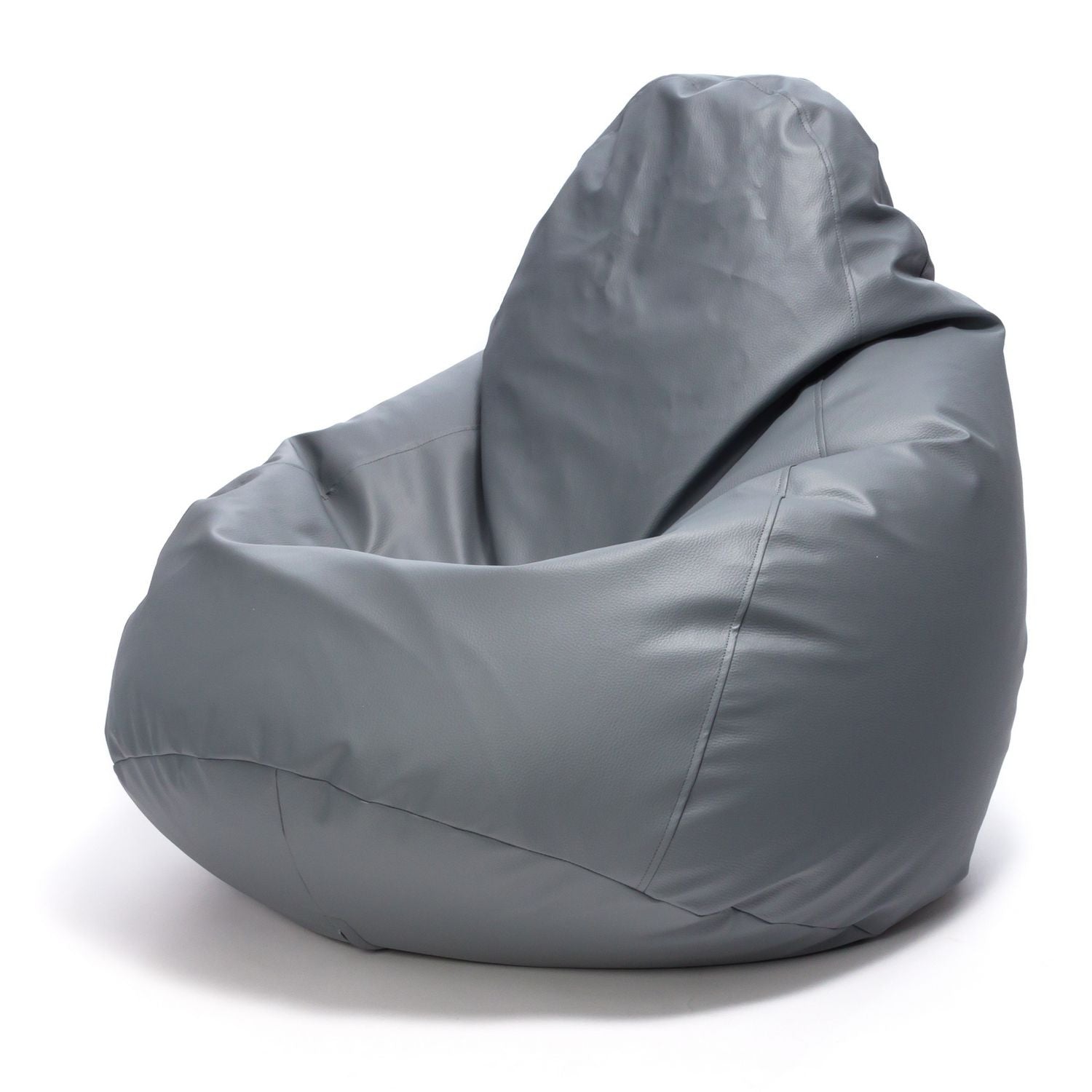 Pouf poltrona sacco fuzzy ecopelle