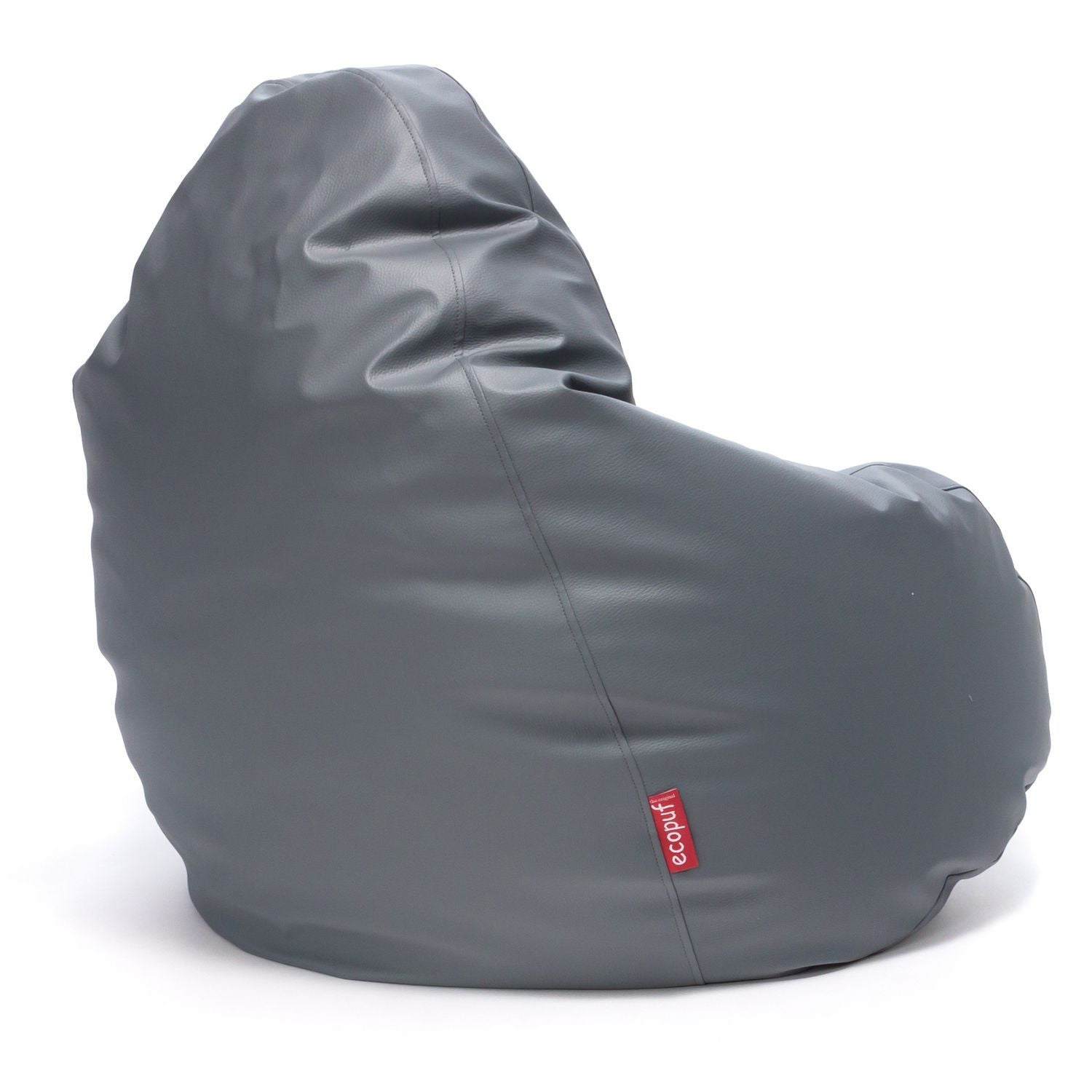 Pouf poltrona sacco fuzzy ecopelle