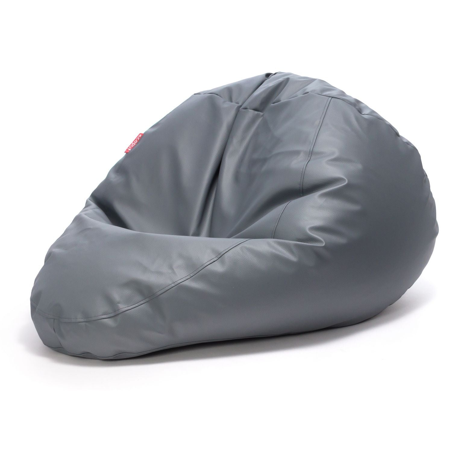 Pouf poltrona sacco fuzzy ecopelle