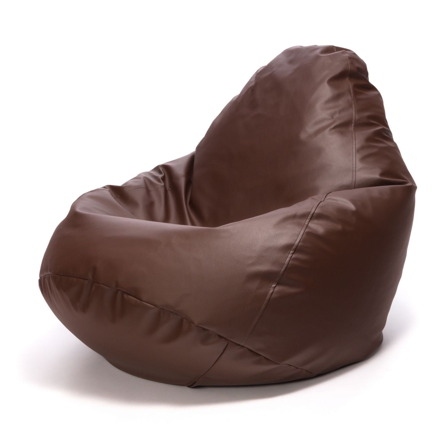 Pouf poltrona sacco fuzzy ecopelle