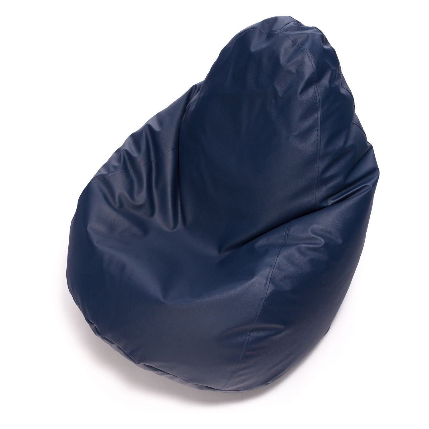 Pouf poltrona sacco fuzzy ecopelle