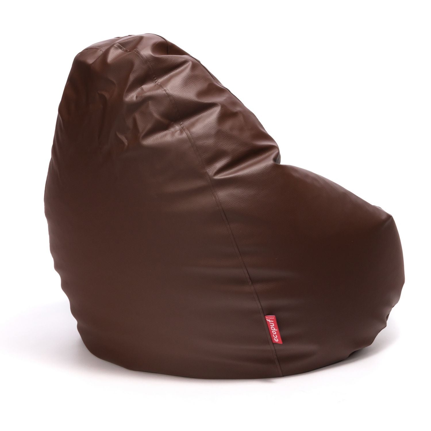 Pouf poltrona sacco fuzzy ecopelle