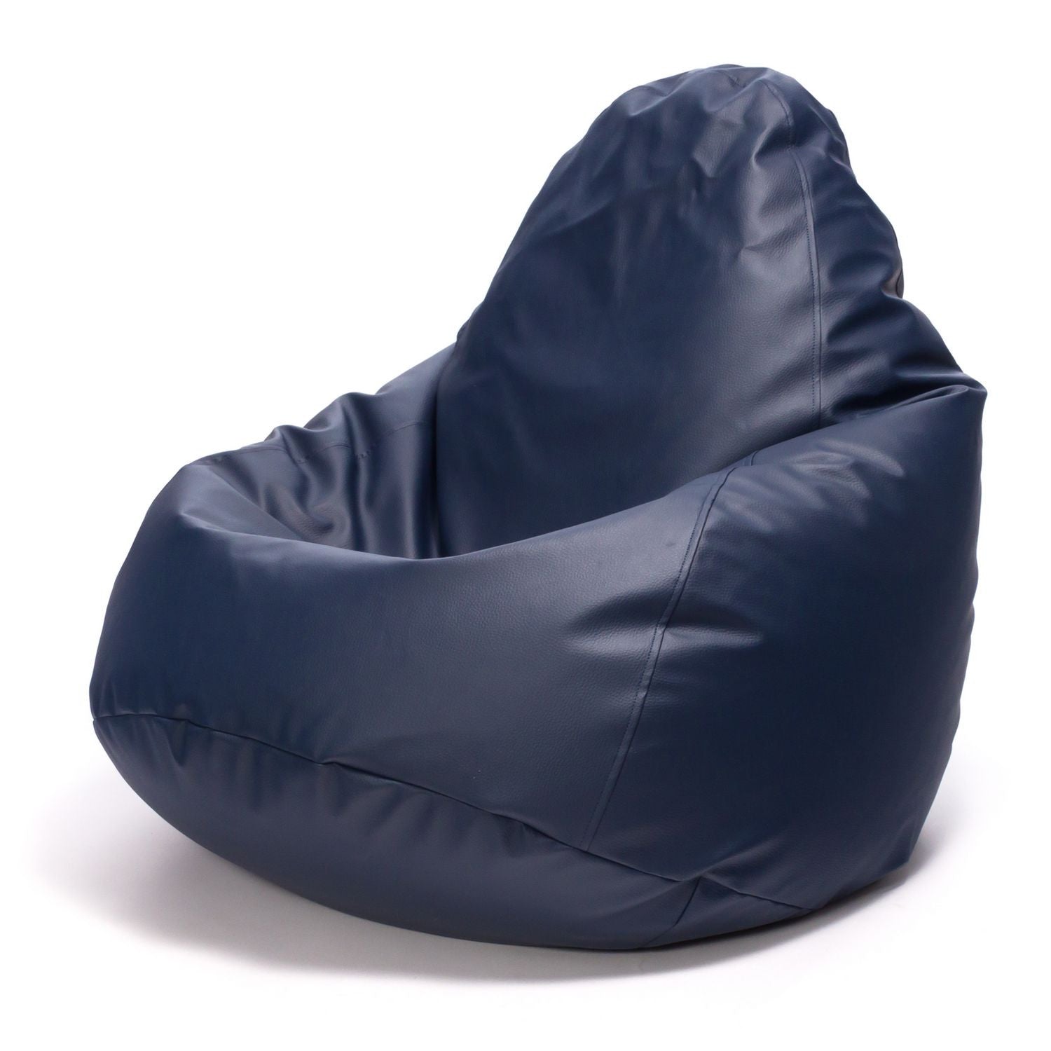 Pouf poltrona sacco fuzzy ecopelle