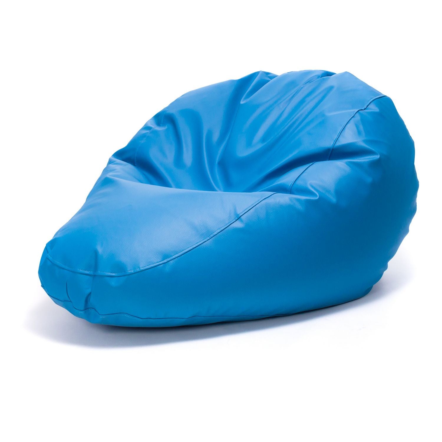 Pouf poltrona sacco fuzzy ecopelle