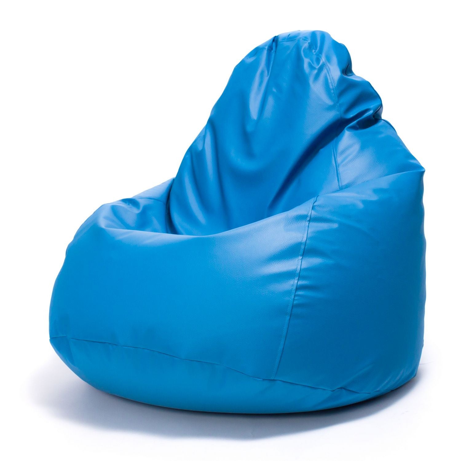 Pouf poltrona sacco fuzzy ecopelle