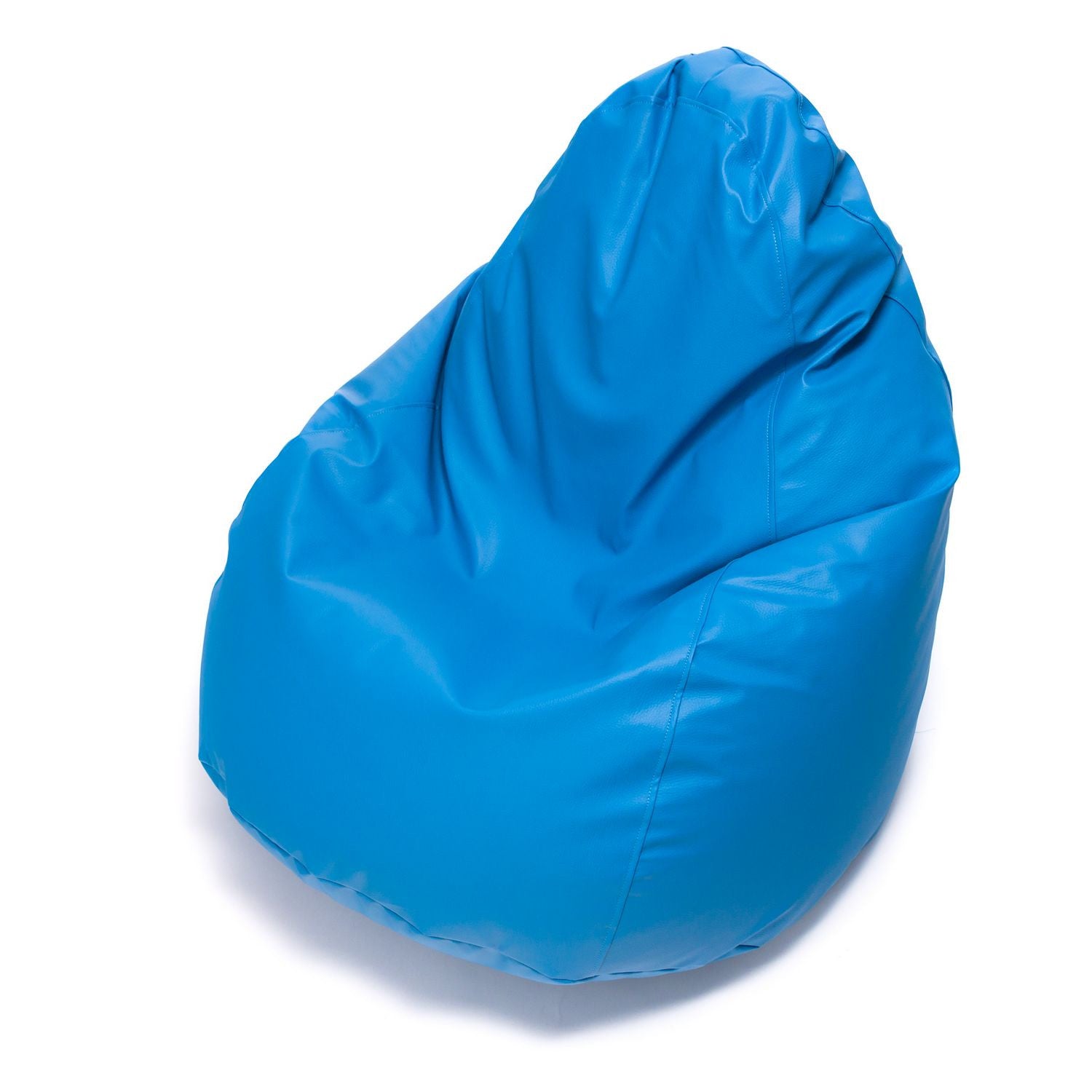Pouf poltrona sacco fuzzy ecopelle