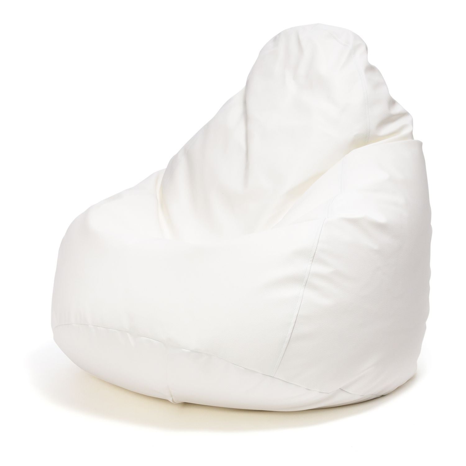 Pouf poltrona sacco fuzzy ecopelle