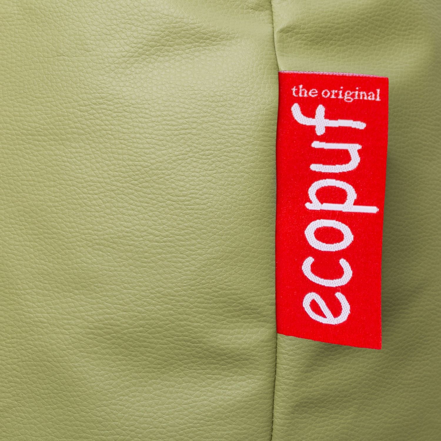 Pouf poltrona sacco fuzzy ecopelle