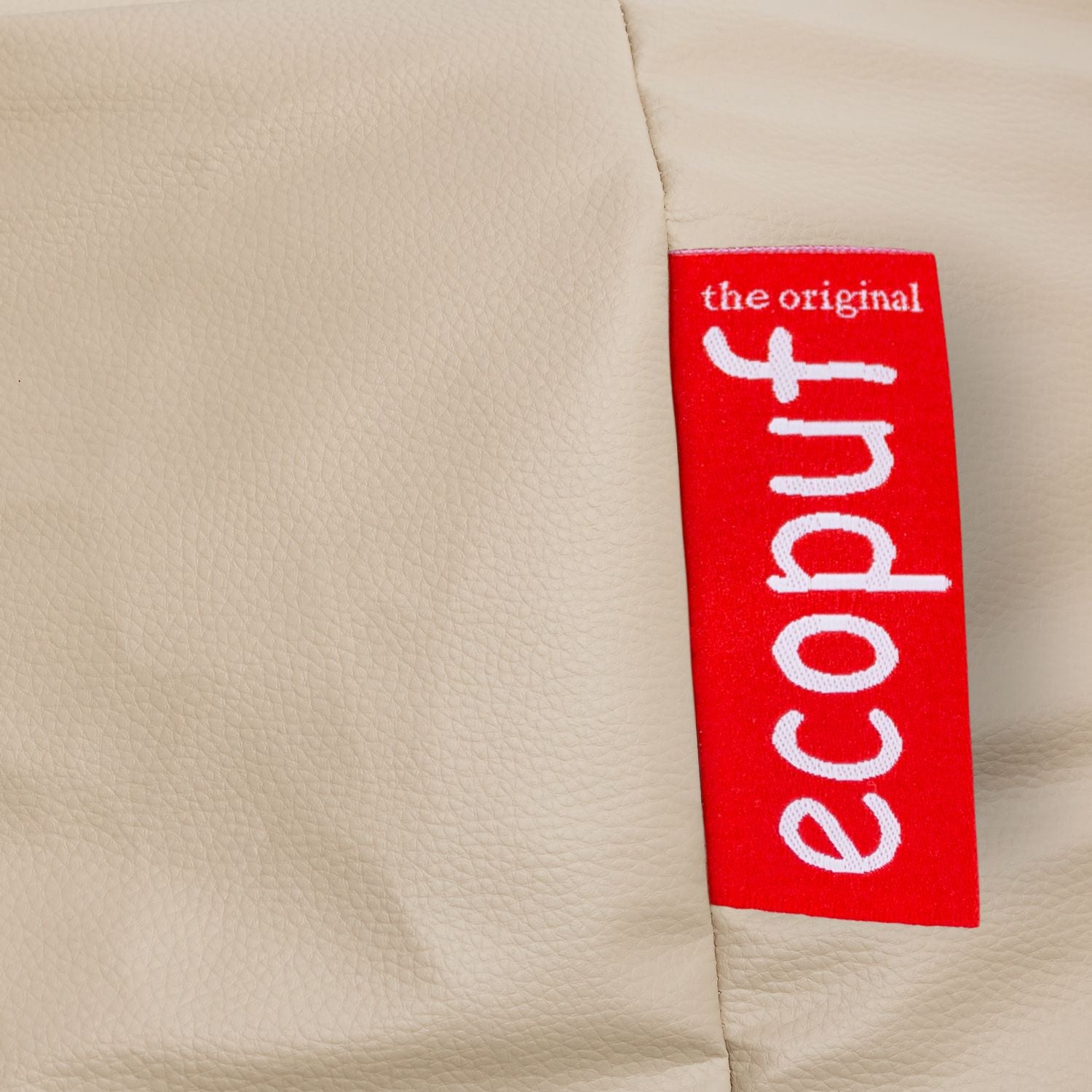 Pouf poltrona sacco fuzzy ecopelle