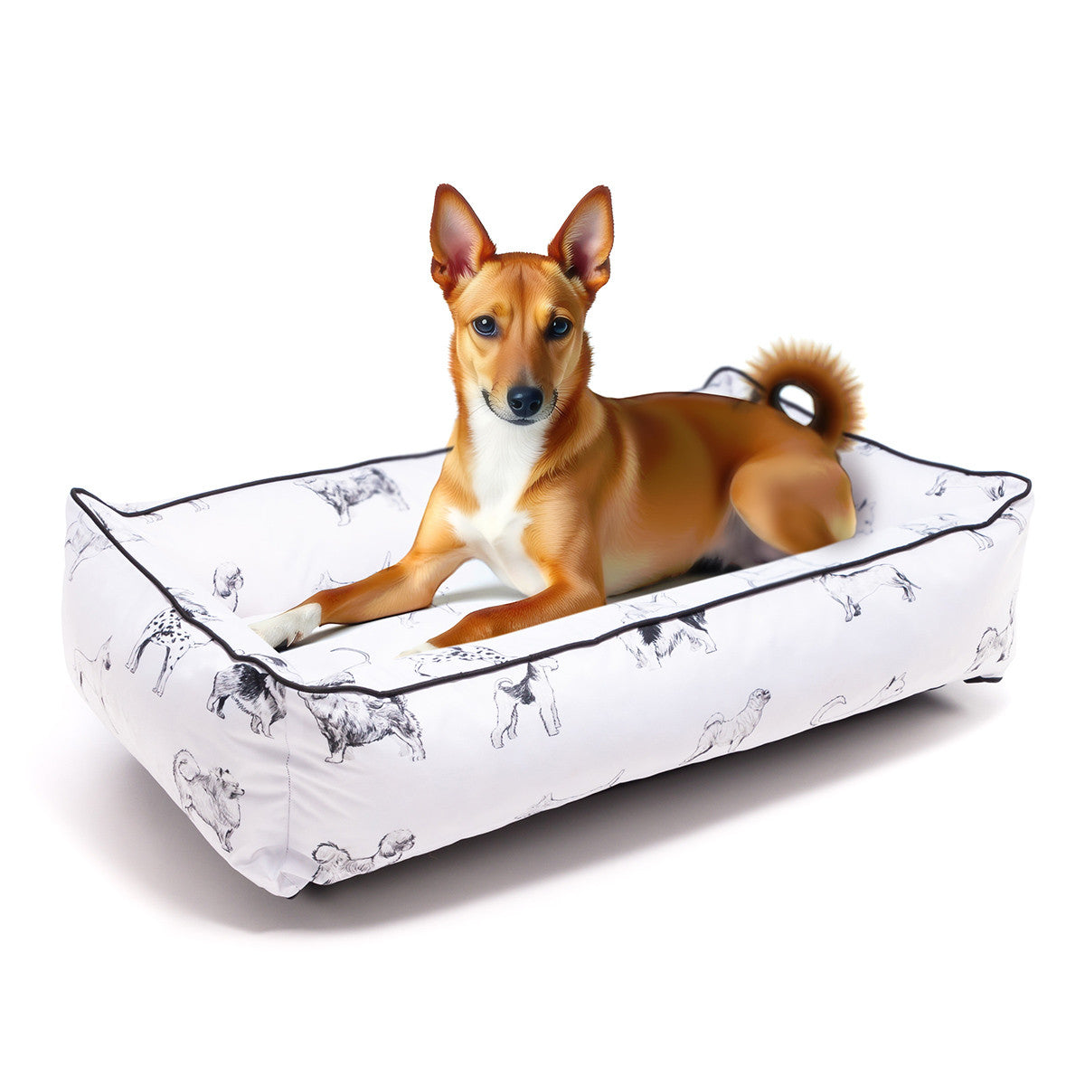 Pouf Cuccia Fantasia XL impermeabile e sfoderabile