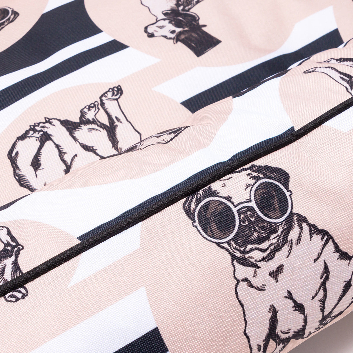 Pouf Cuccia Fantasia XL impermeabile e sfoderabile