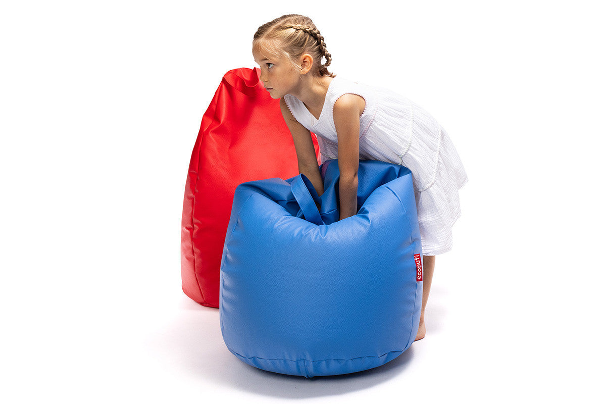 Pouf Poltrona Mini in Ecopelle – Comfort Leggero e Stile