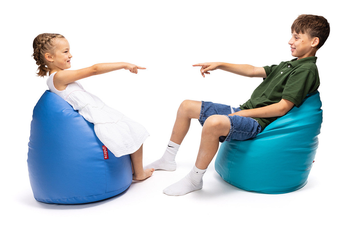 Pouf Poltrona Mini in Ecopelle – Comfort Leggero e Stile