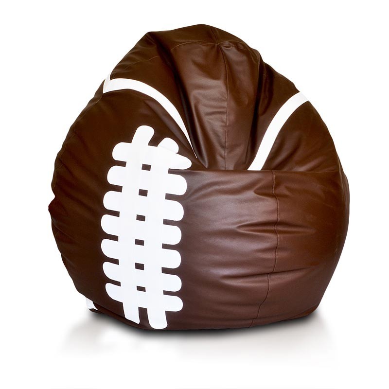POUF PALLONE RUGBY