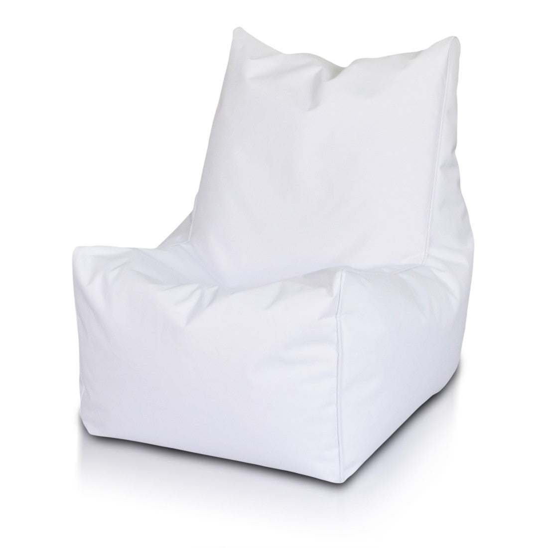 COVER SEDUTA POUF SOLID POLIESTERE BIANCO