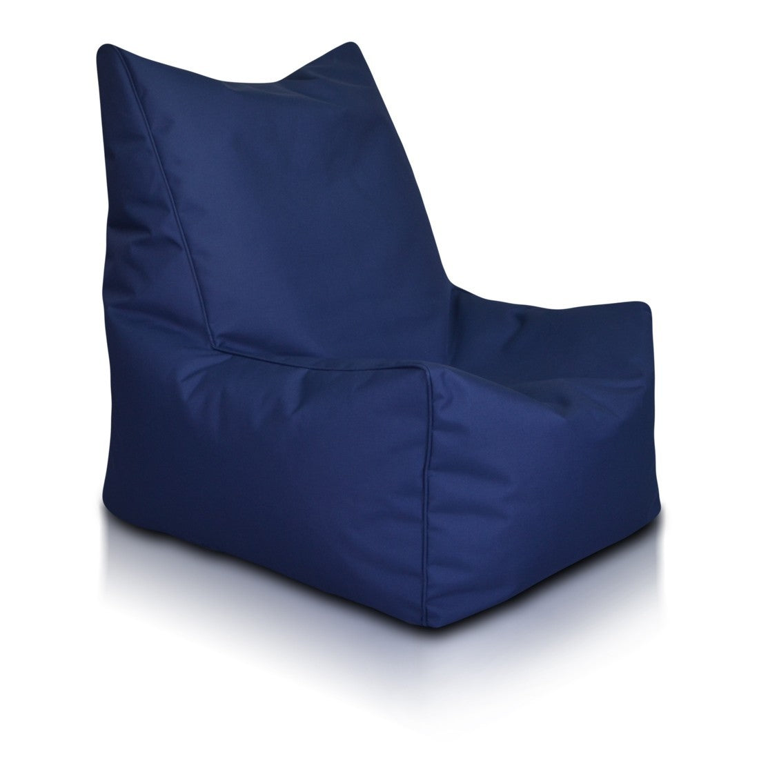 COVER SEDUTA POUF SOLID POLIESTERE BLU