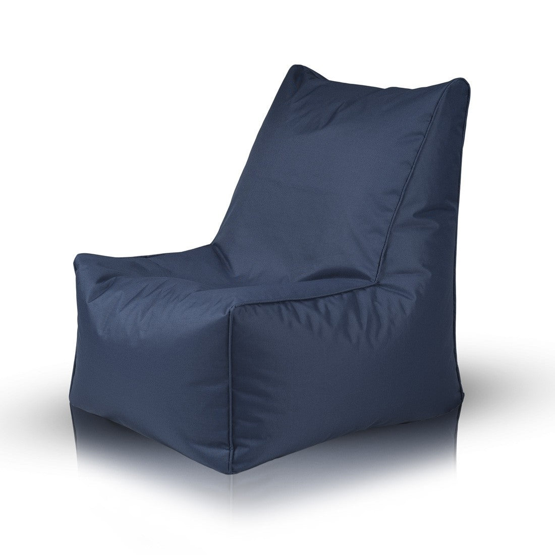 COVER SEDUTA POUF SOLID POLIESTERE BLU