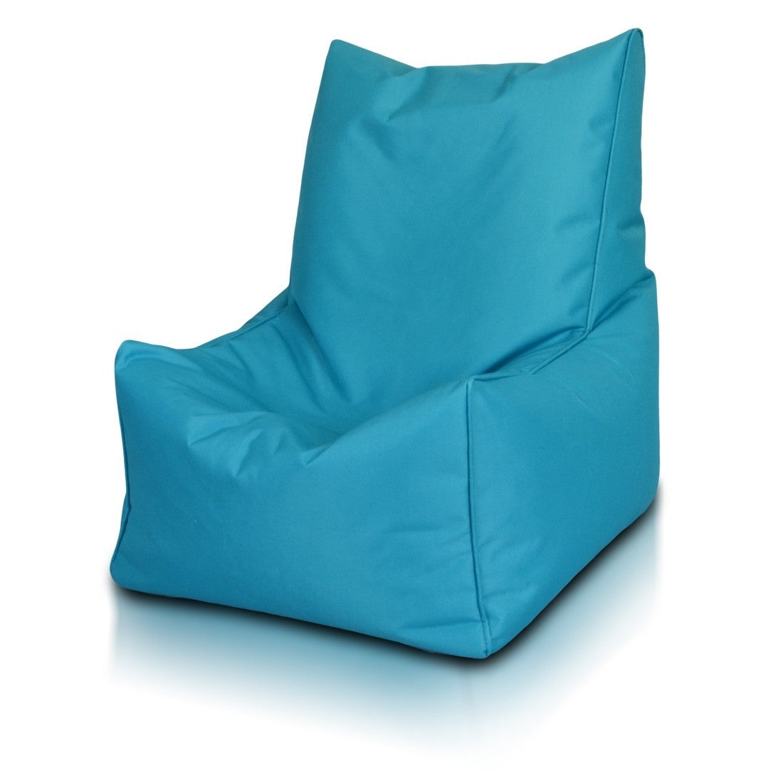 COVER SEDUTA POUF SOLID POLIESTERE CELESTE