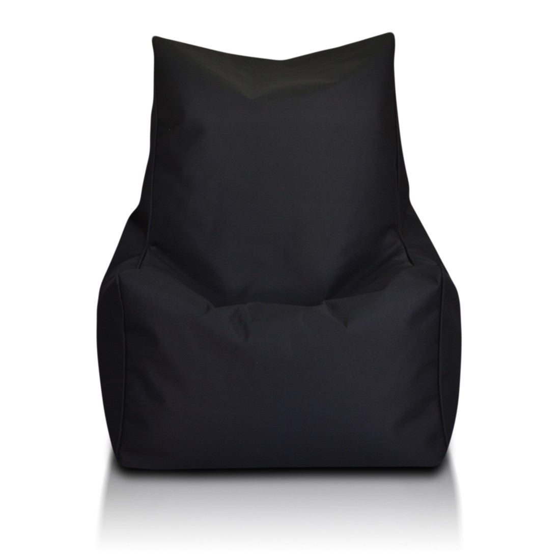 COVER SEDUTA POUF SOLID POLIESTERE NERO