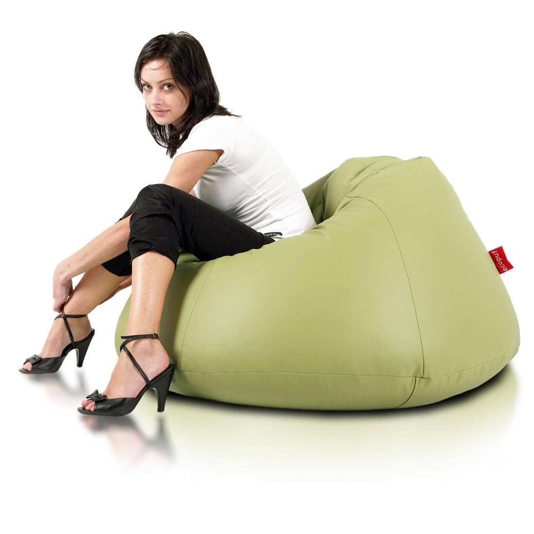 COVER POLTRONA POUF SACCO RELAX ECOPELLE