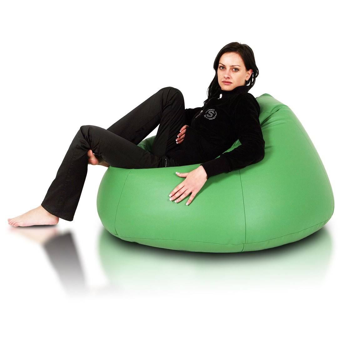 COVER POLTRONA POUF SACCO RELAX ECOPELLE