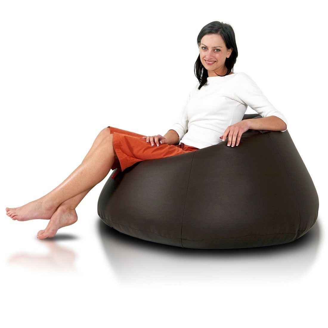 COVER POLTRONA POUF SACCO RELAX ECOPELLE