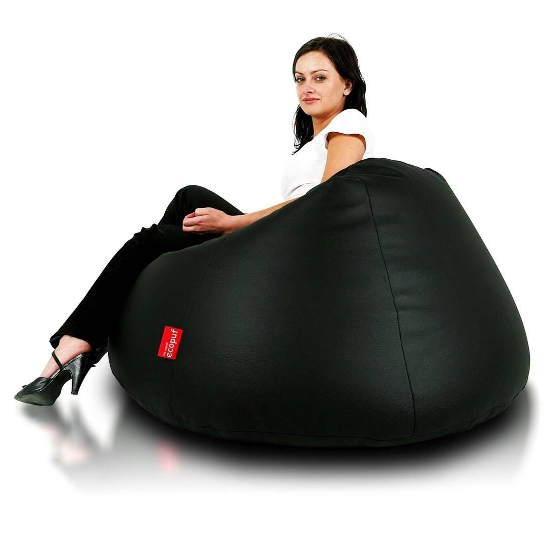COVER POLTRONA POUF SACCO RELAX ECOPELLE
