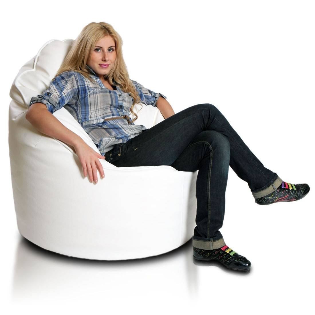 COVER POLTRONA POUF SACCO LIDER ECOPELLE