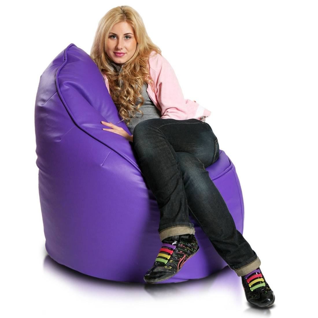 COVER POLTRONA POUF SACCO LIDER ECOPELLE